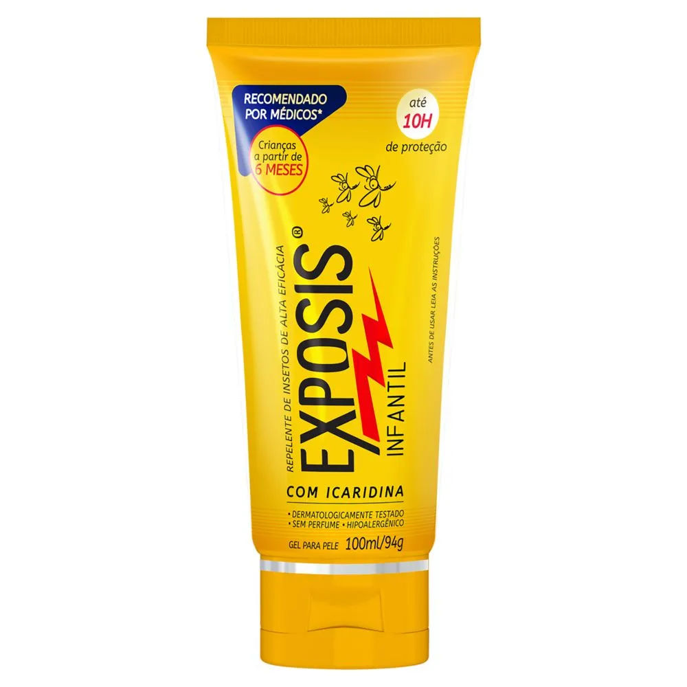 Repelente Exposis Gel Infantil 100ml