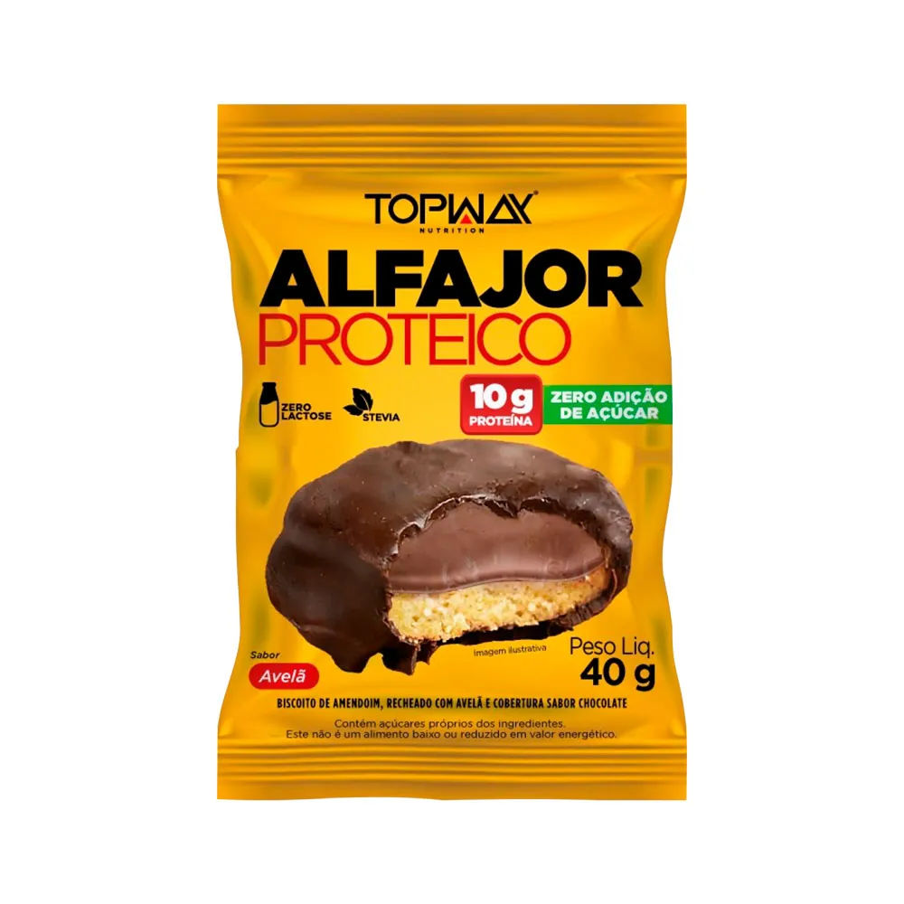 Alfajor Proteico Topway 40gr Avela