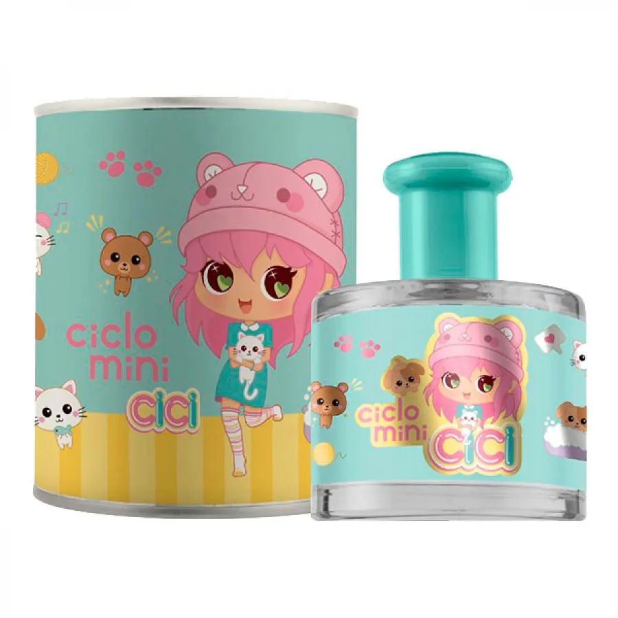 Colônia Mini Ciclo 100ml Cici Zoe