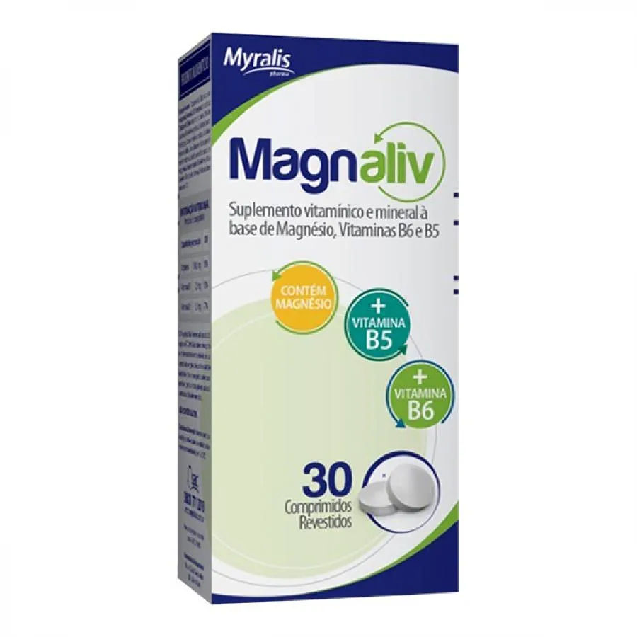 Magnaliv Com 30 Comprimidos
