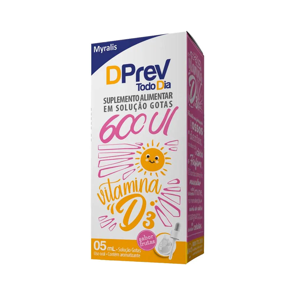 Dprev Todo Dia 600UI 5ml Myralis
