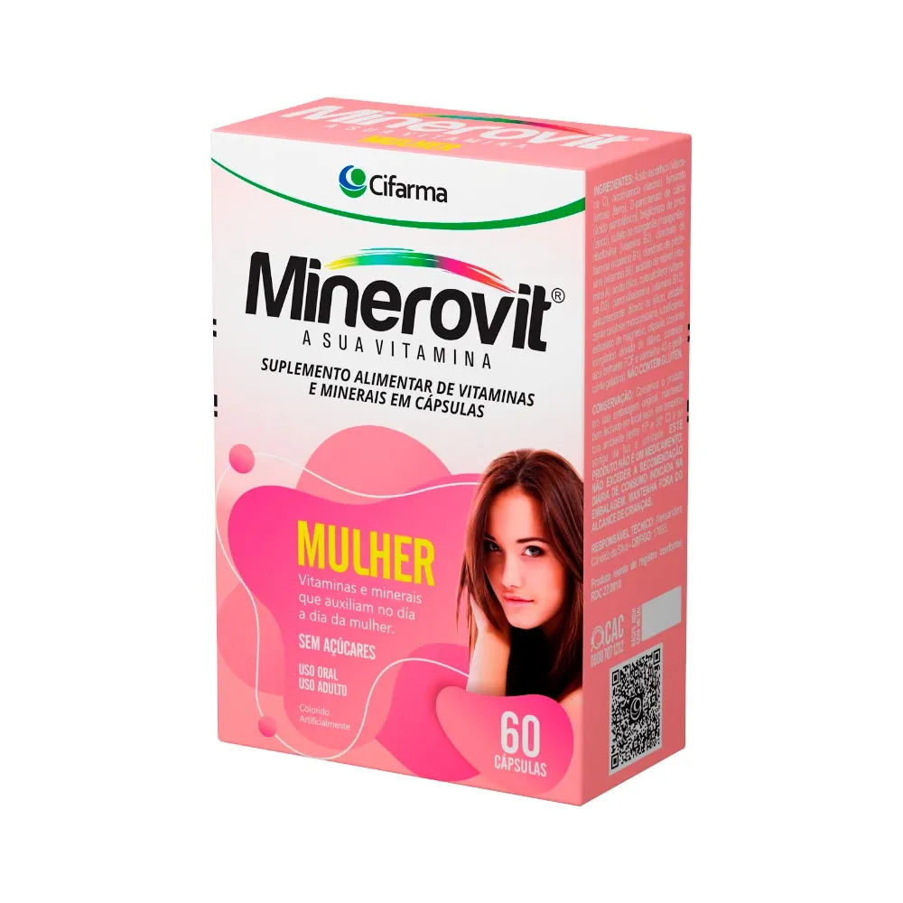 Minerovit Mulher Com 60 Capsulas