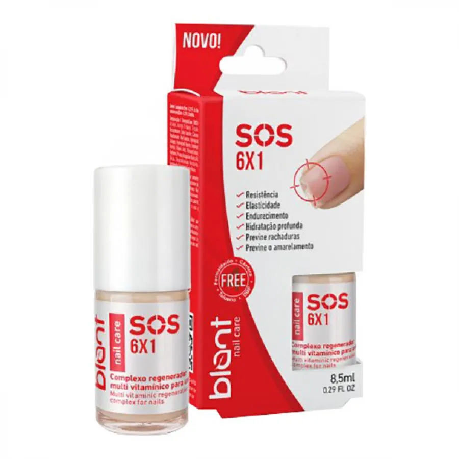 Esmalte Blant Fortalecedor 6x1 SOS