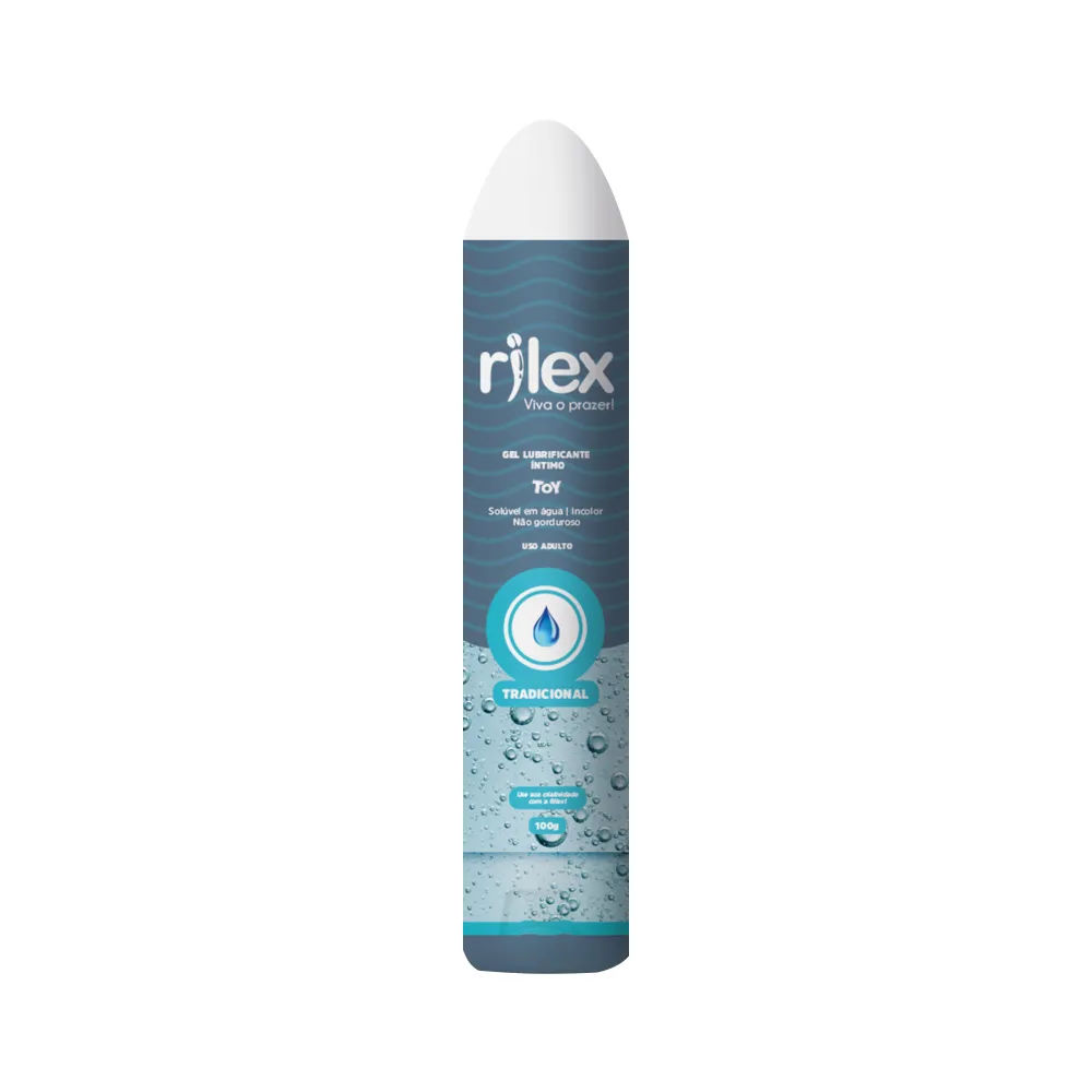 Gel Lubrificante Íntimo Rilex Toy Tradicional 100g