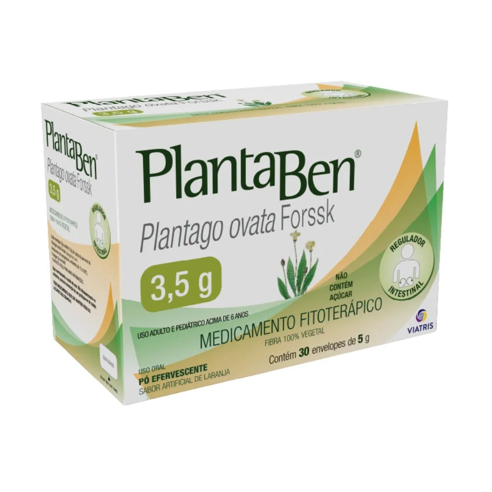 Plantaben 3,5g Laranja Sem Açúcar 30 Envelopes 5g Cada