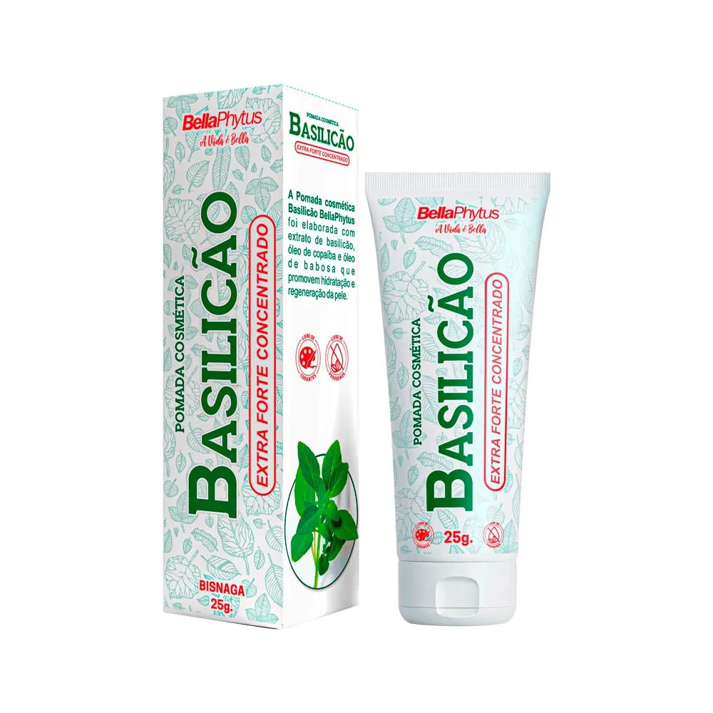 Pomada Cosmetica Basilicao
