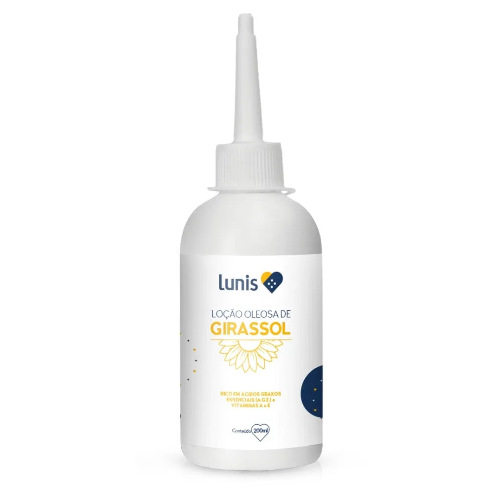 Loção Oleosa De Girassol Lunis 200ml
