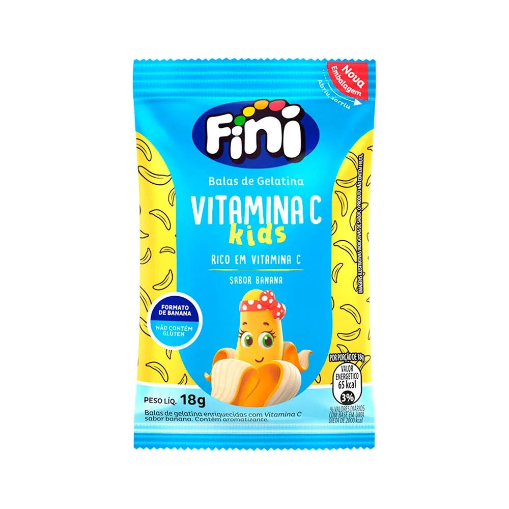 Fini Vitamina C Kids Banana 18gr