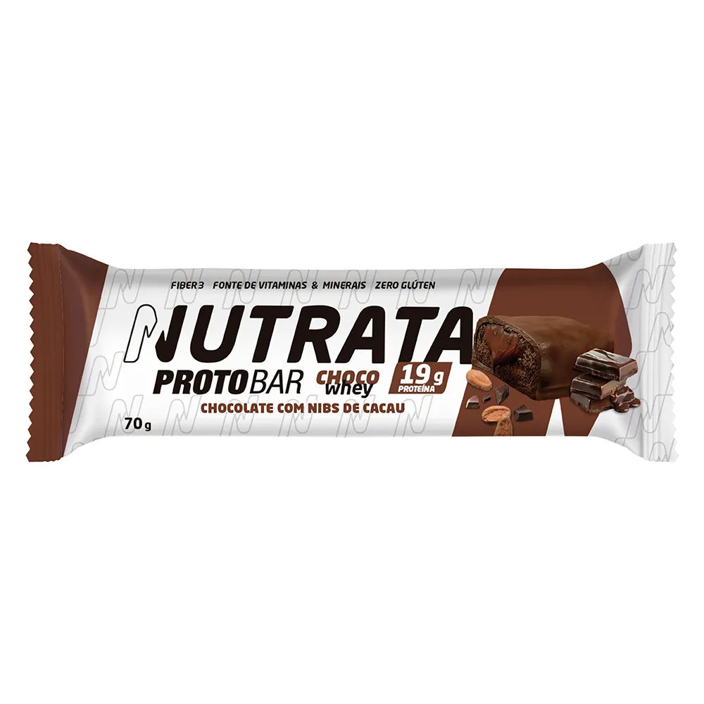 Barra De Proteína Nutrata Protobar Choco Whey 70g