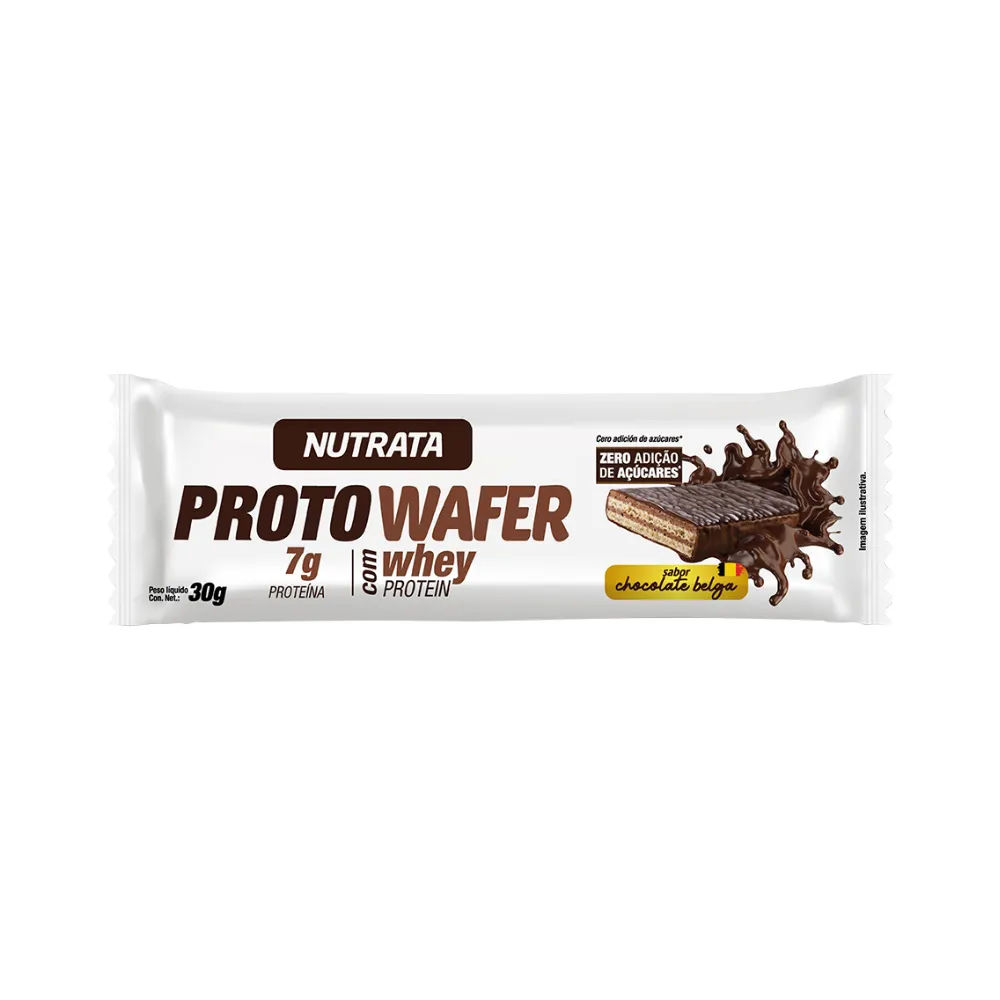 Barra Proto Wafer 30gr Chocolate Belga