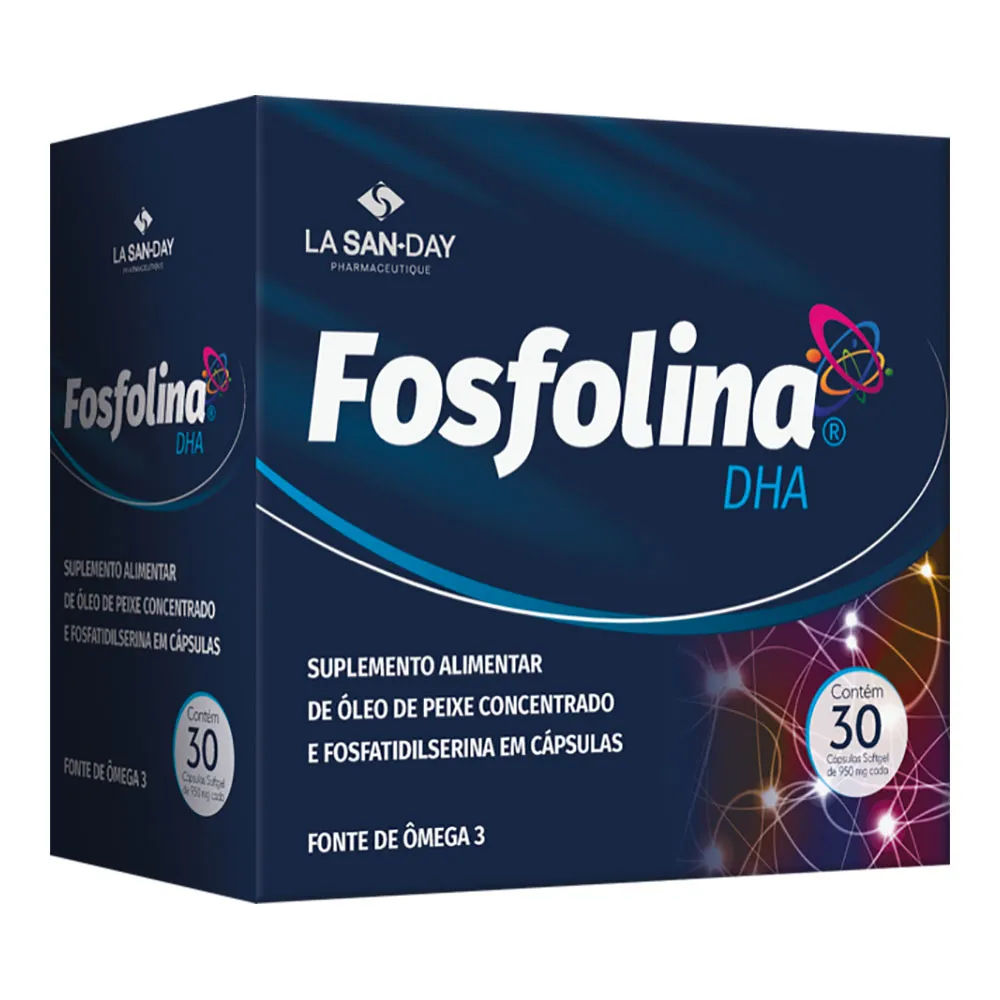 Fosfolina Dha Com 30 Capsulas
