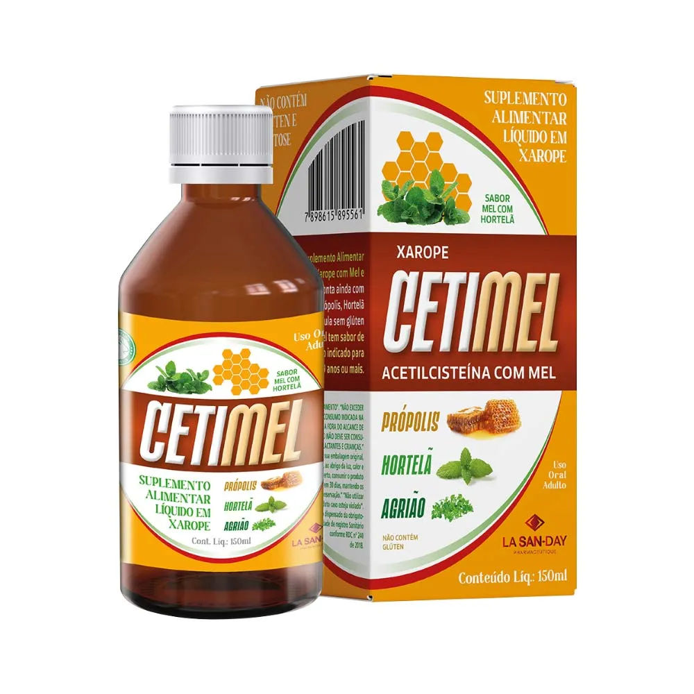 Cetimel 150ml Xpe Propolis+hortela+agriao