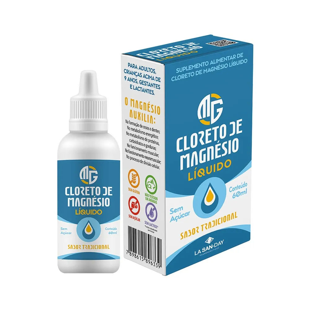Cloreto De Magnesio Lasanday 60ml