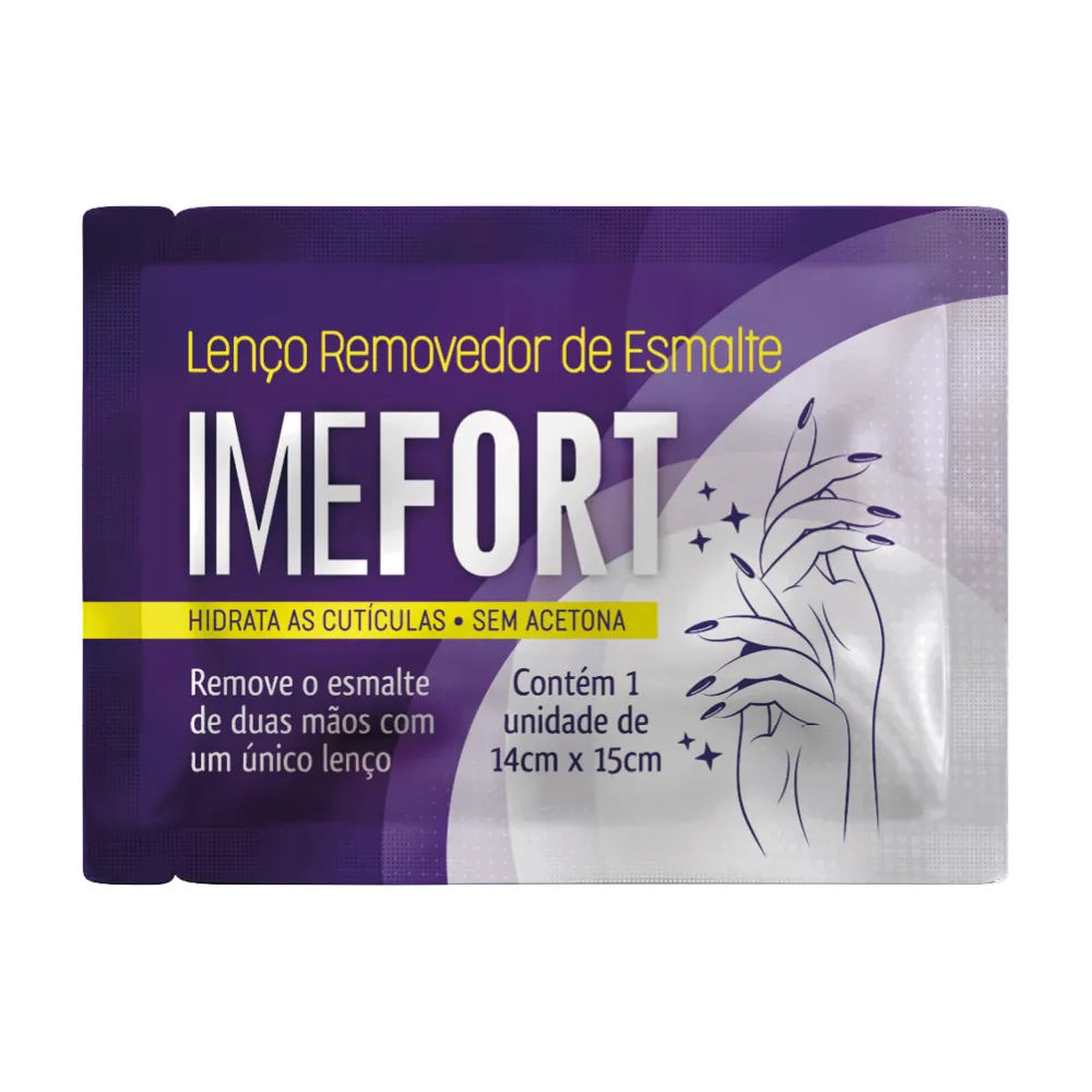 Removedor Esmalte Imefort Com 1 Lenco