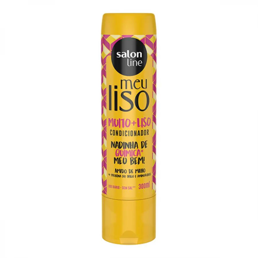 Condicionador Salon Line Meu Liso #Muito+Liso Amido de Milho 300ml