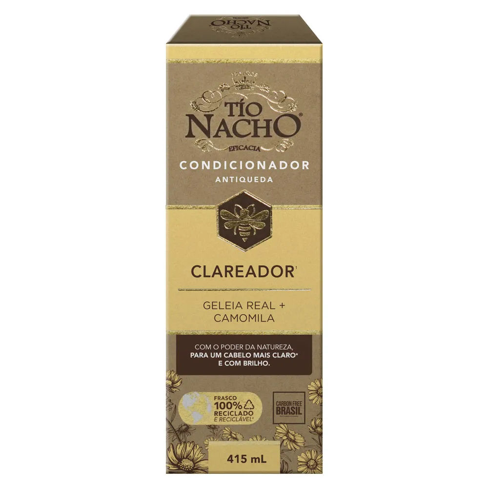 Condicionador Tío Nacho Antiqueda Clareador 415ml