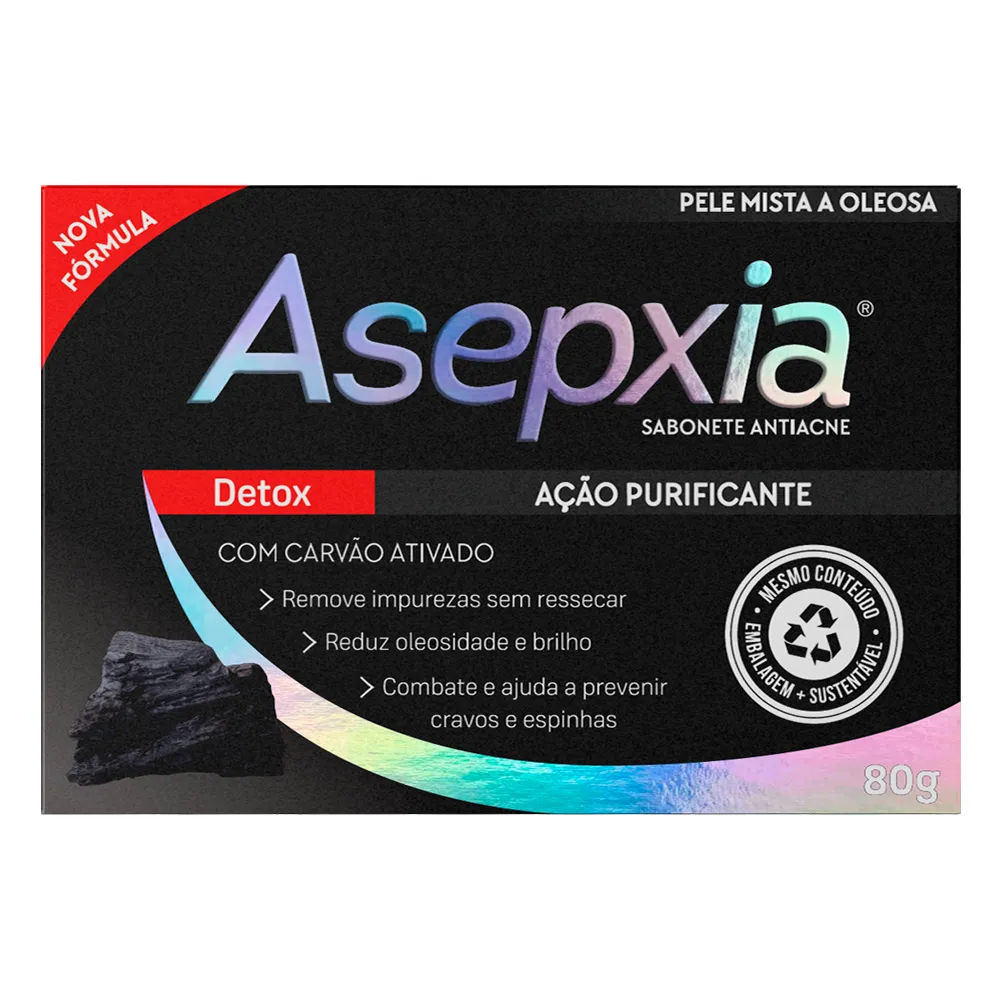 Sabonete em Barra Asepxia Detox 80g