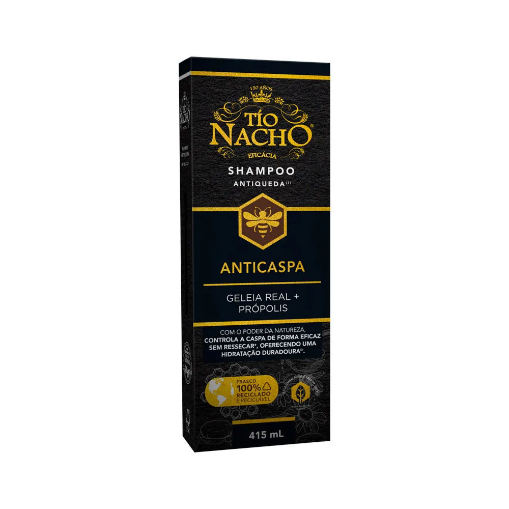 Shampoo Tío Nacho Anticaspa 415ml