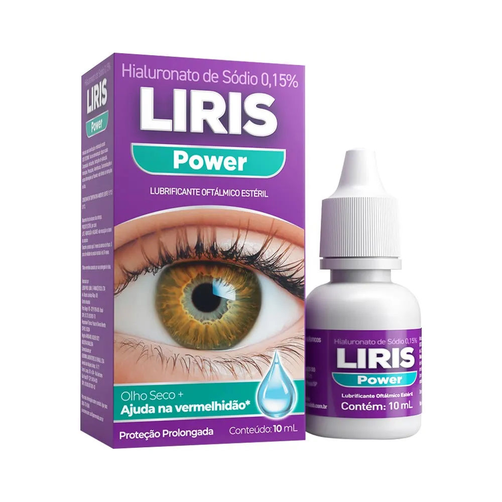 Liris Power Hialuronato de sódio 10ml Genomma