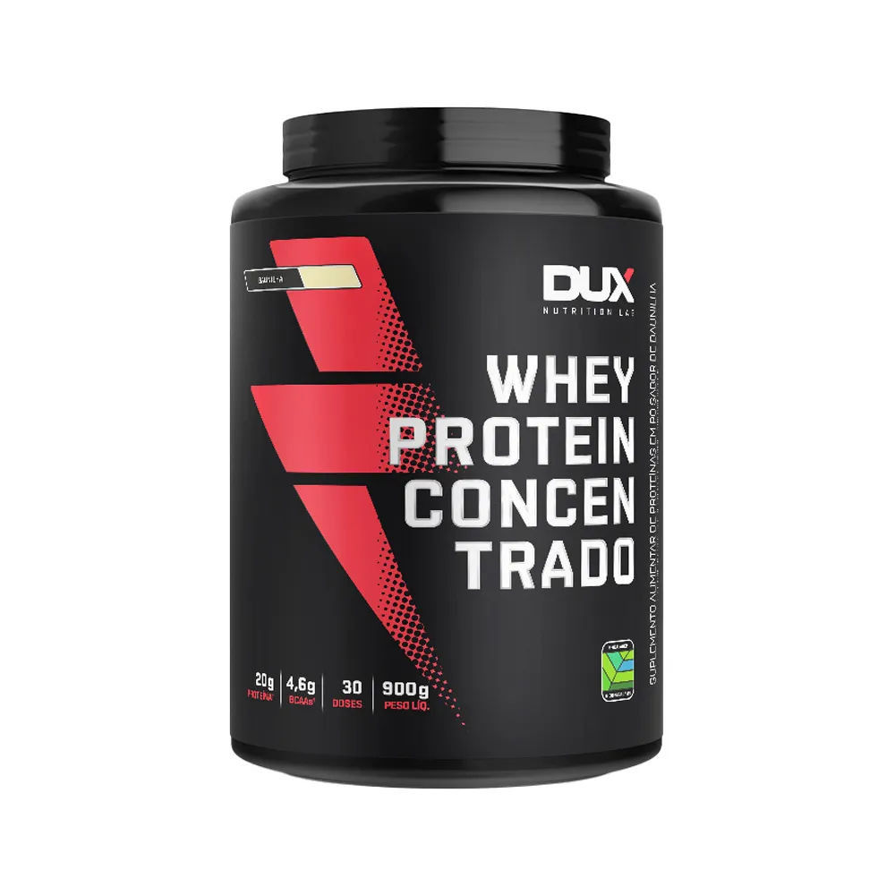 Whey Protein Concentrado Dux 900g Baunilha