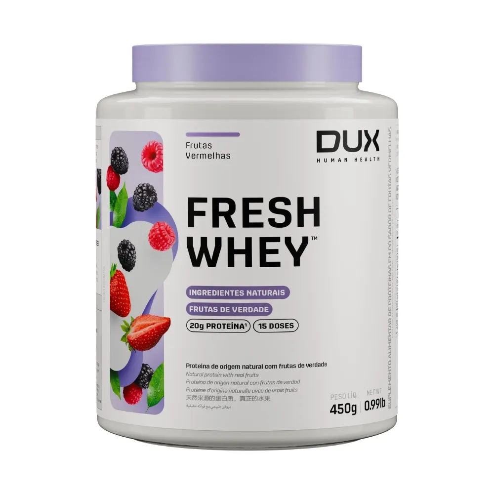 Fresh Whey Dux 450g Frutas Vermelhas