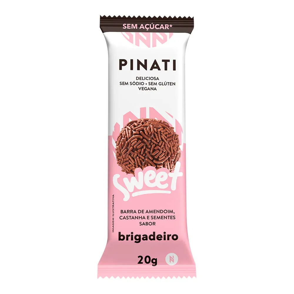 Barra Pinati Sweet 20gr Brigadeiro