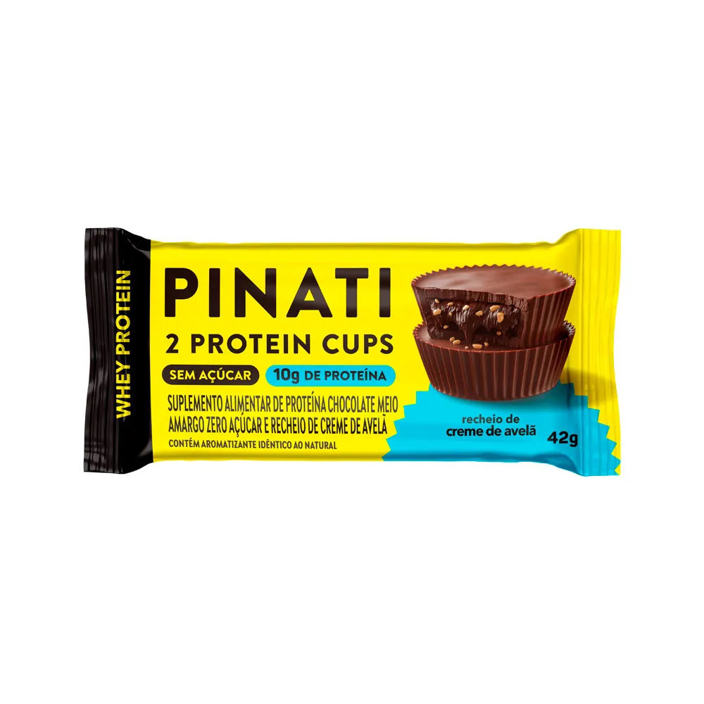 Suplemento Alimentar Protein Cups Pinati Creme De Avela 42g