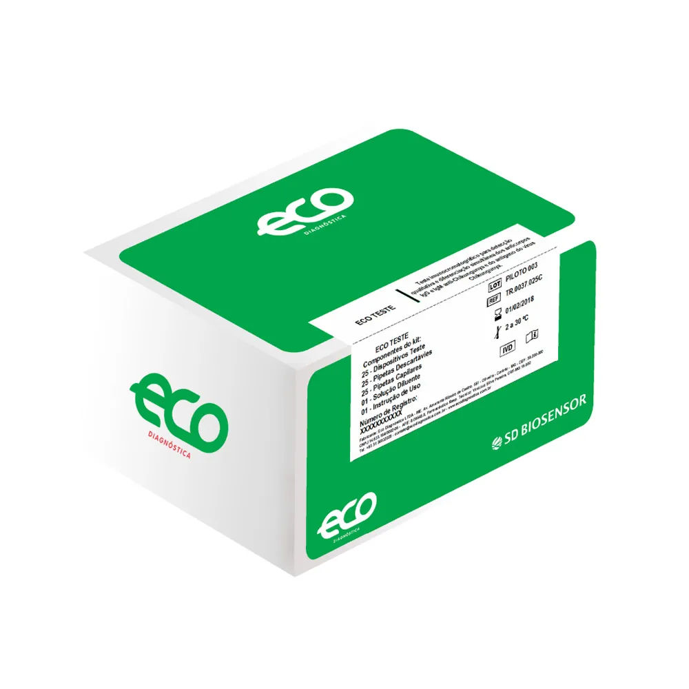 Teste Eco Influenza + Rsv + Sars-cov-2 Com 1 Unidade