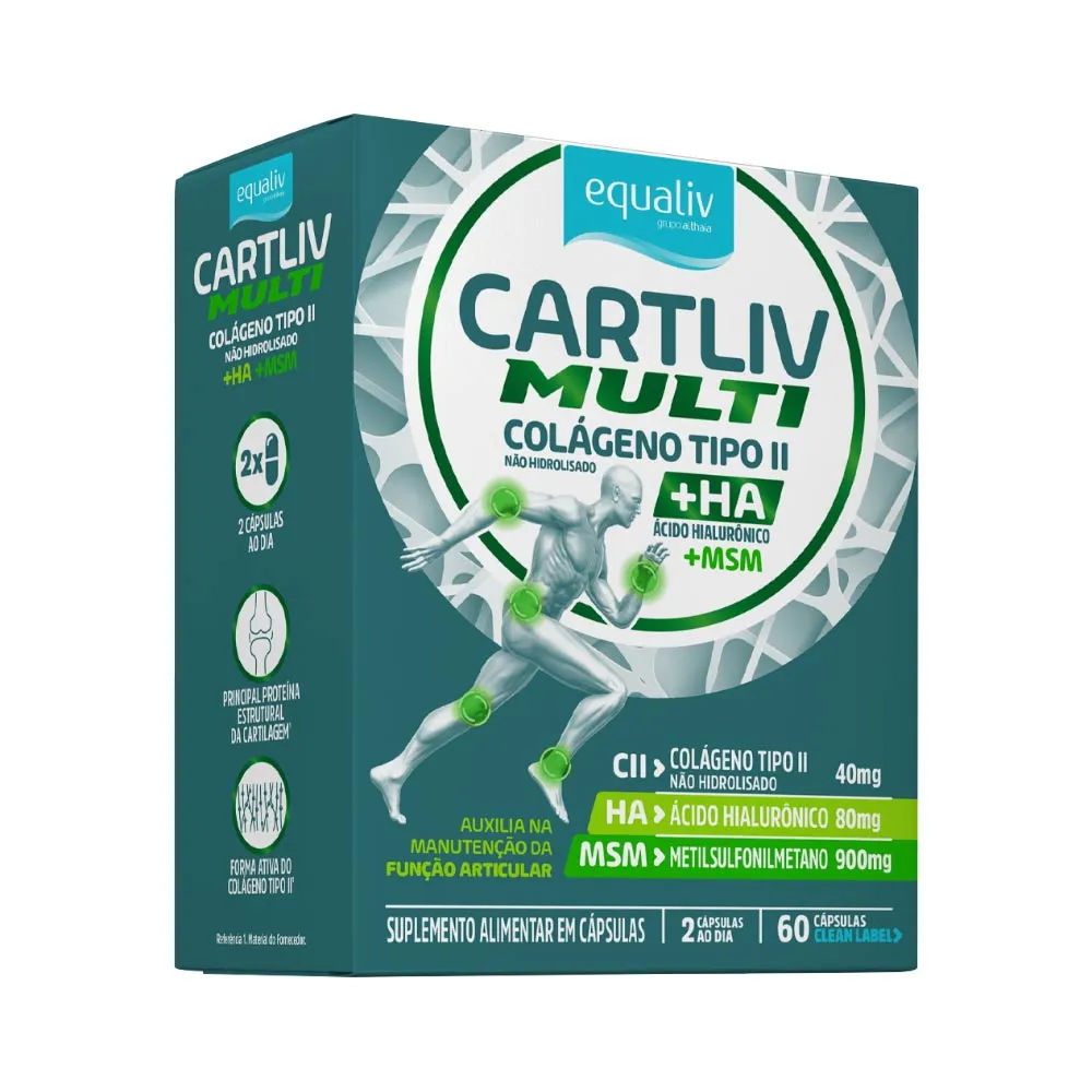 Equaliv Cartliv Multi Com 60 Capsulas