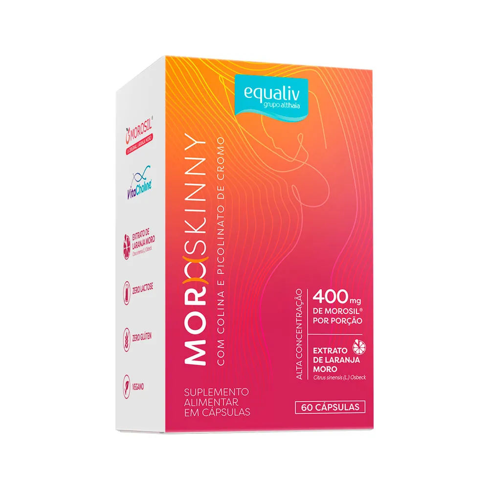 Moro Skinny Morosil 400mg 60 Cápsulas Equaliv