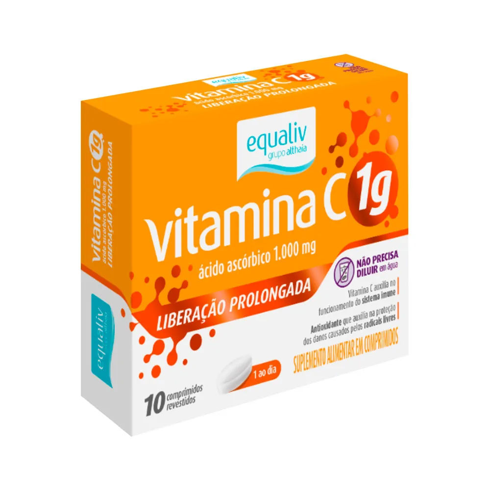 Equaliv Vitamina C 1g 10 Comprimidos Althaia