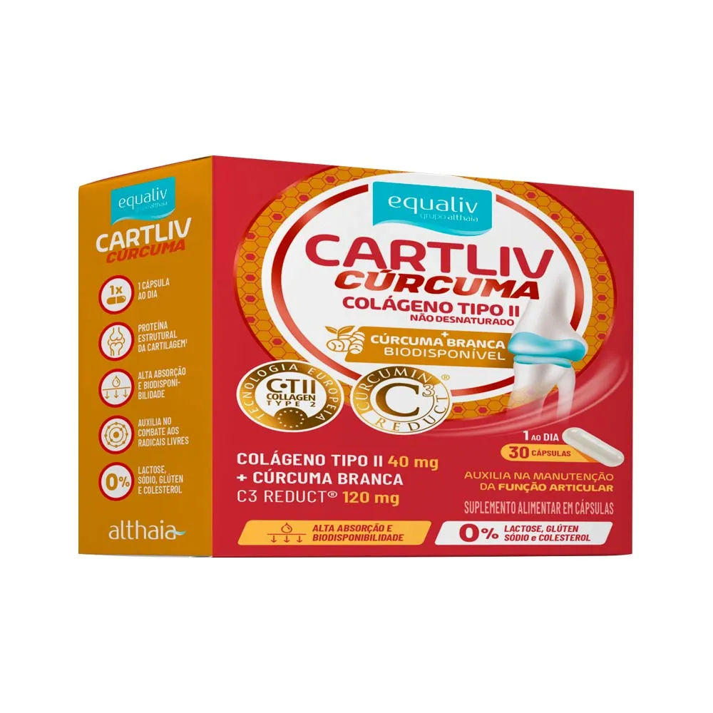 Cartliv Cúrcuma 30 Cápsulas Equaliv