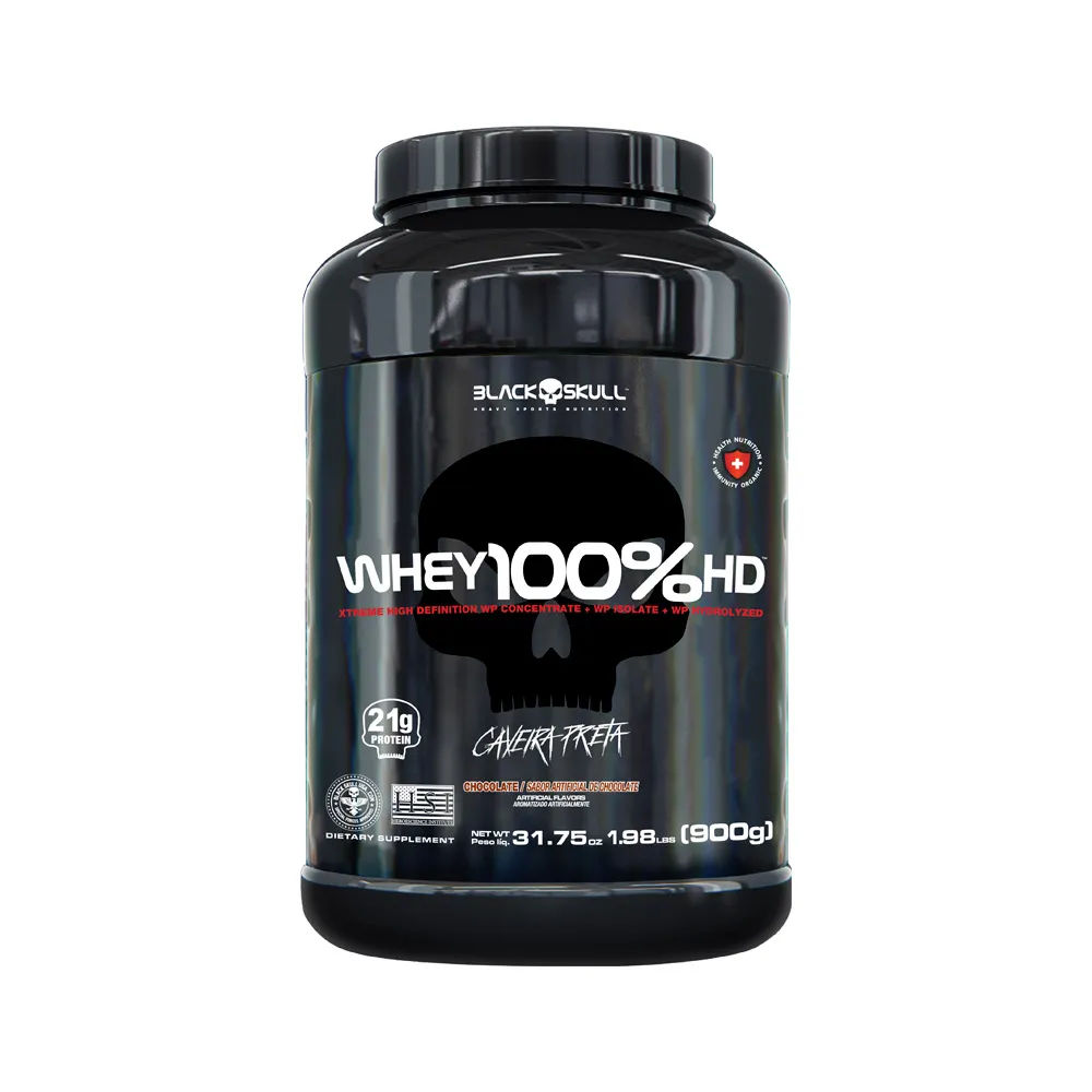 Whey Protein Black Skull 100% HD Chocolate 900g