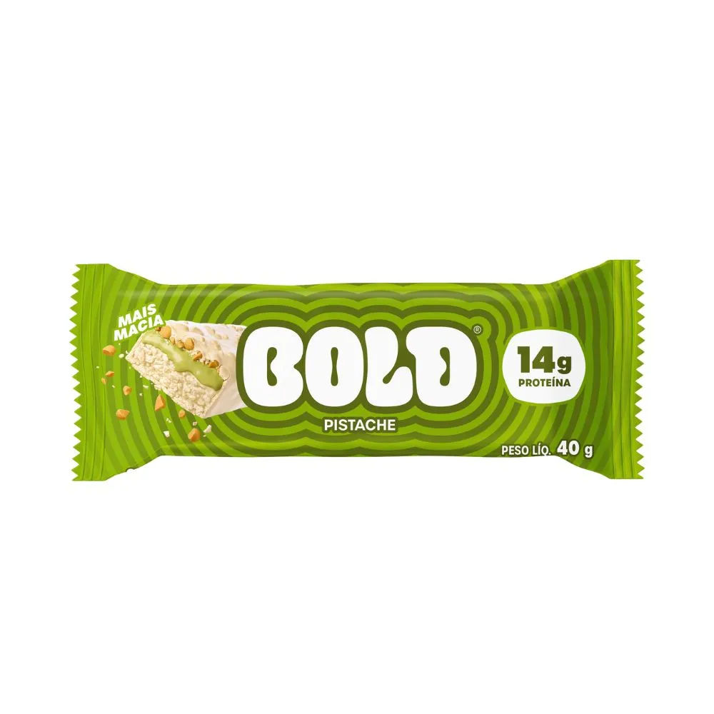 Barra De Proteína Bold Snacks Pistache 40g