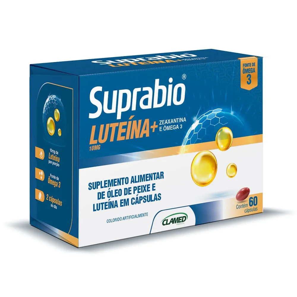 Suplemento Alimentar Suprabio Luteína 60 Cápsulas