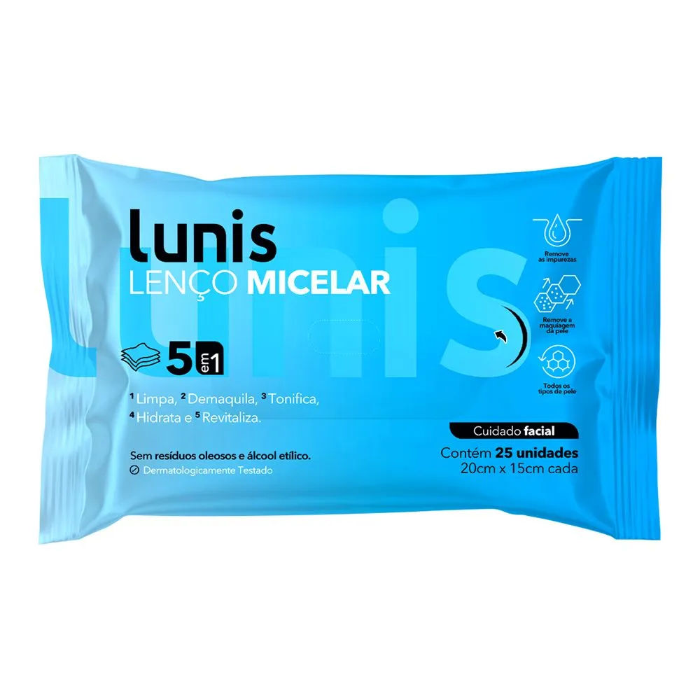 Lenco Micelar Lunis 25 unidades