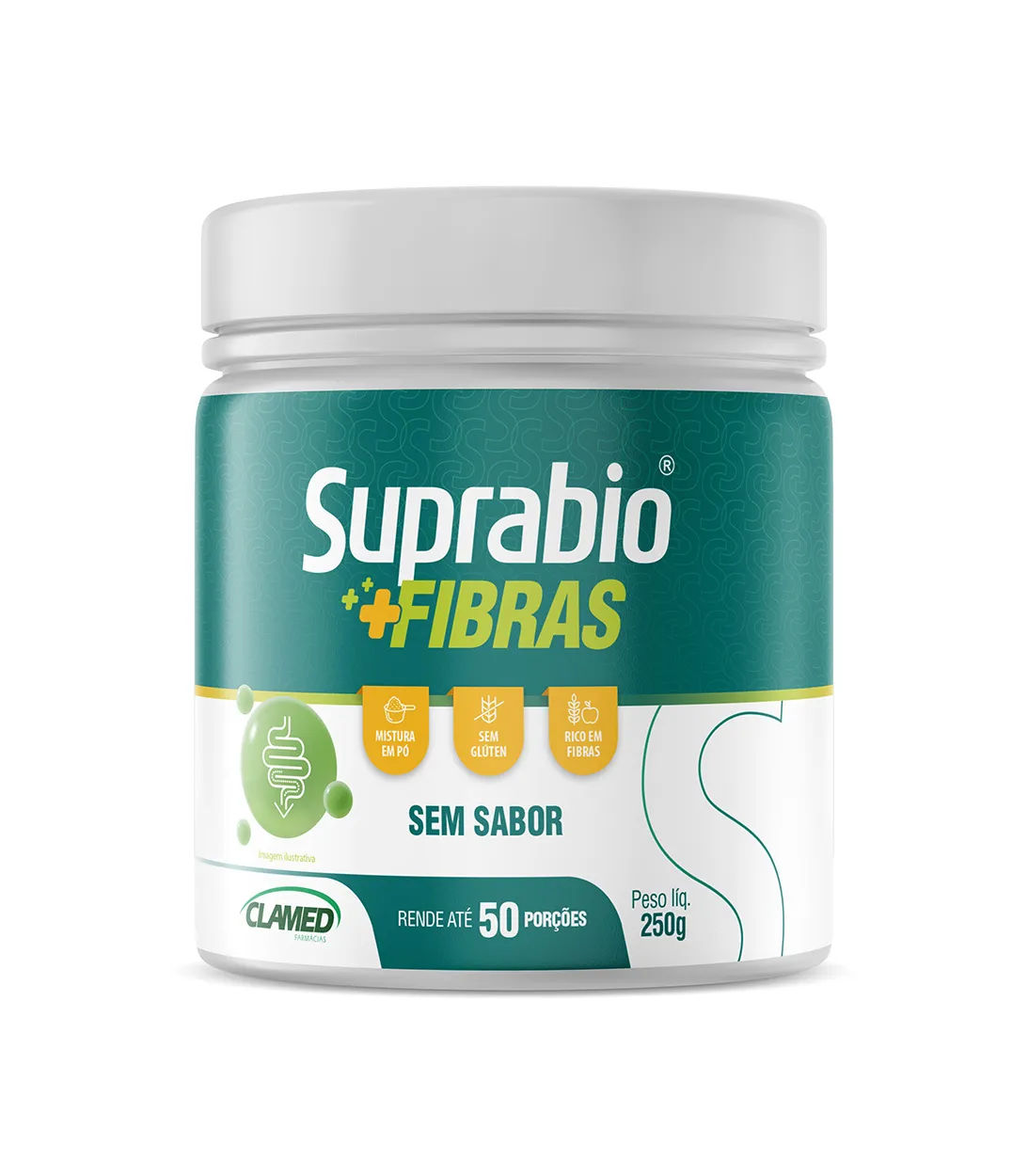 Suplemento Alimentar Em Pó Suprabio Fibras 250g