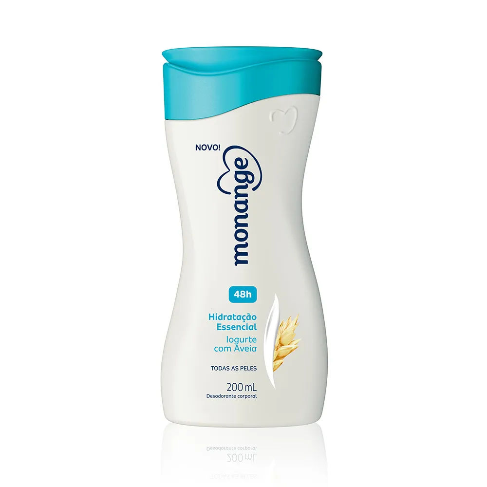 Hidratante Desodorante Monange Hidratação Nutritiva Iogurte com Aveia 200ml