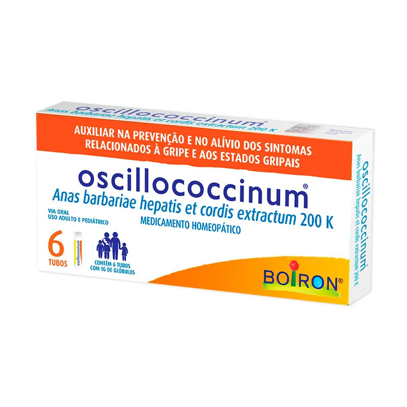 Oscillococcinum 200K 6 Tubos Boiron