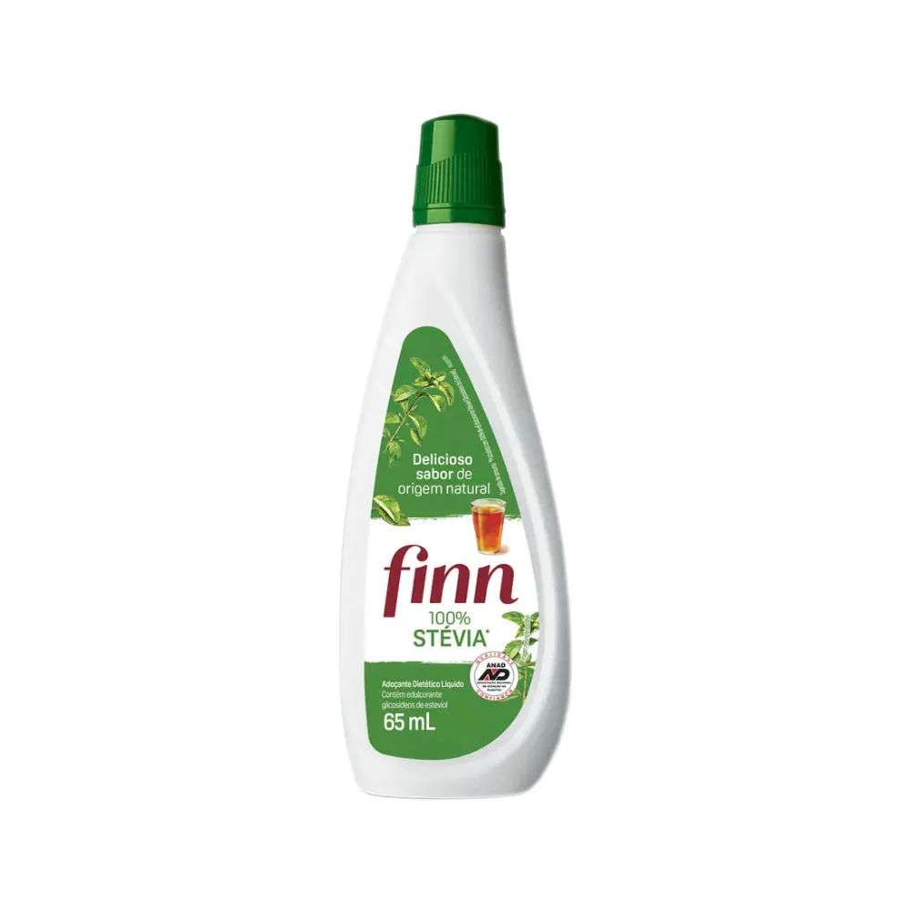 Adoçante Finn 100% Stévia E Taumatina 65ml
