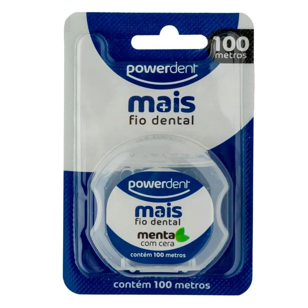 Fio Dental Power Dent Light 100m Menta