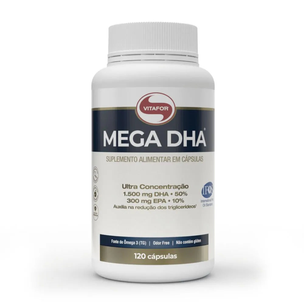 Mega Dha Com 120 Capsulas 1gr