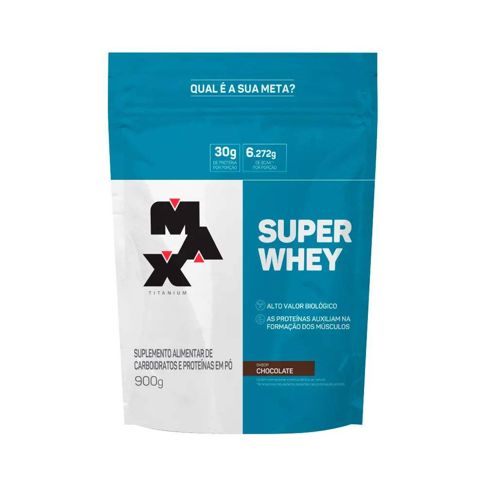 Super Whey Max Titanium Chocolate 900g