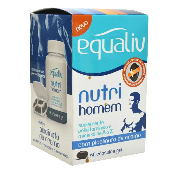Equaliv Nutri Homem 60 Cápsulas