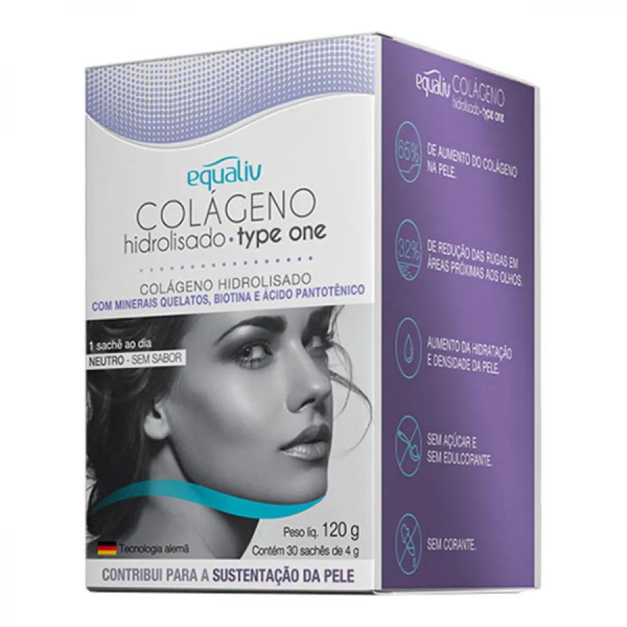 Equaliv Colageno Com 30 Saches  Type One