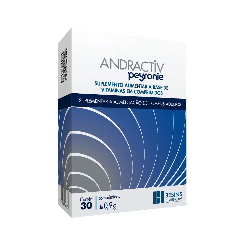 Andractiv Peyronie Polivitamínico Besins 30 comprimidos