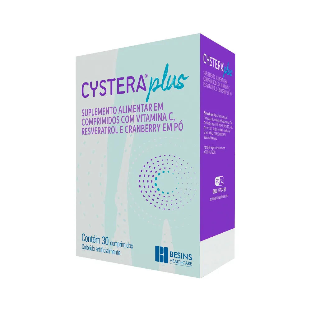 Cystera Plus Com 30 Comprimidos