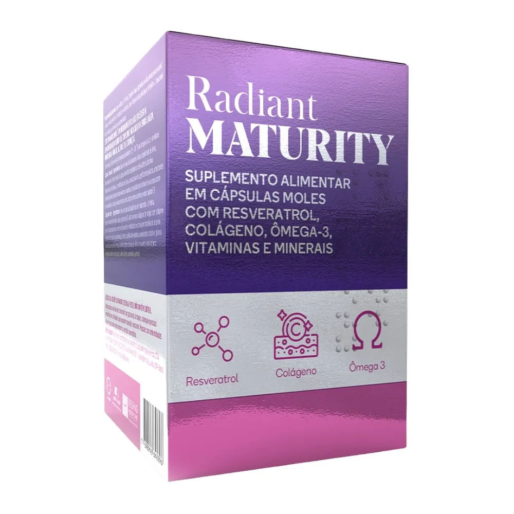 Suplemento Alimentar Radiant Maturity 60 Cápsulas