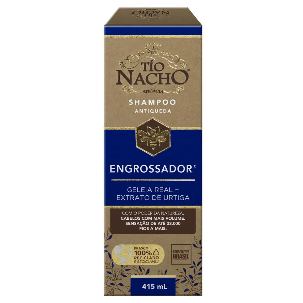 Shampoo Antiqueda Tío Nacho Engrossador 415ml