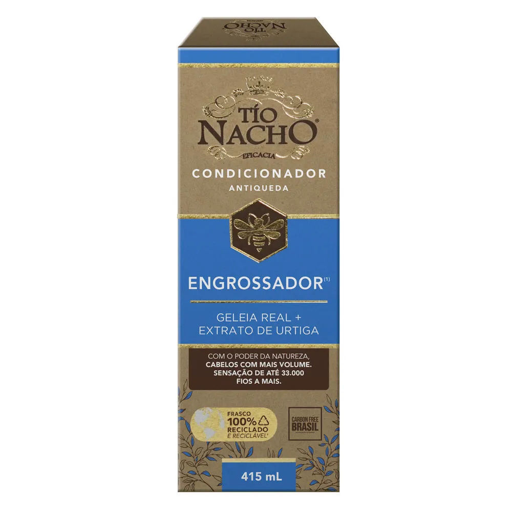 Condicionador Tío Nacho Antiqueda Engrossador 415ml